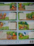 fra451 Boeklabels Winnie the Pooh