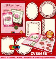ZV 80658 3D Roses Cards - Klik op de afbeelding om het venster te sluiten