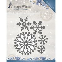 ADD10126 Vintage Winter Beautiful Snowflakes - Klik op de afbeelding om het venster te sluiten