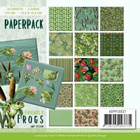 Amy Design ADPP10037 Paperpack Friendly Frogs