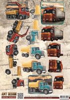 CD10848 Vintage Vehicles Trucks