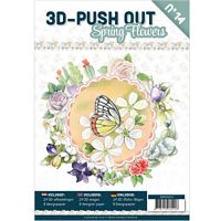 3D Push out Book 14 Spring Flowers