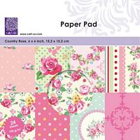 Paper pad country rose 0006