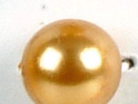 Glaskralen 8 mm 3030 goud