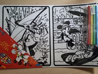 Disney Fluweel kleurplaat Mickey no 02 2 stuks 20 x 25 cm OP=OP - Klik op de afbeelding om het venster te sluiten