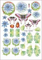 mr-2572 Bloemen / vlinders