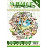 3D Push out Book 05 Bloemen