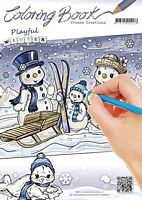 Yvonne Creations Colorbook Playful Winter - Klik op de afbeelding om het venster te sluiten